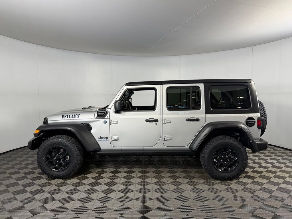 Certified Used 2023 Silver Jeep Willys 4xe image 10
