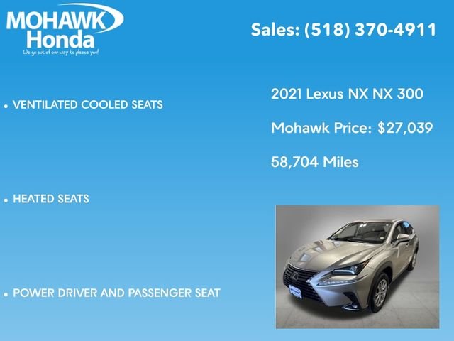 Used 2021 Atomic Silver Lexus 300 Base image 14
