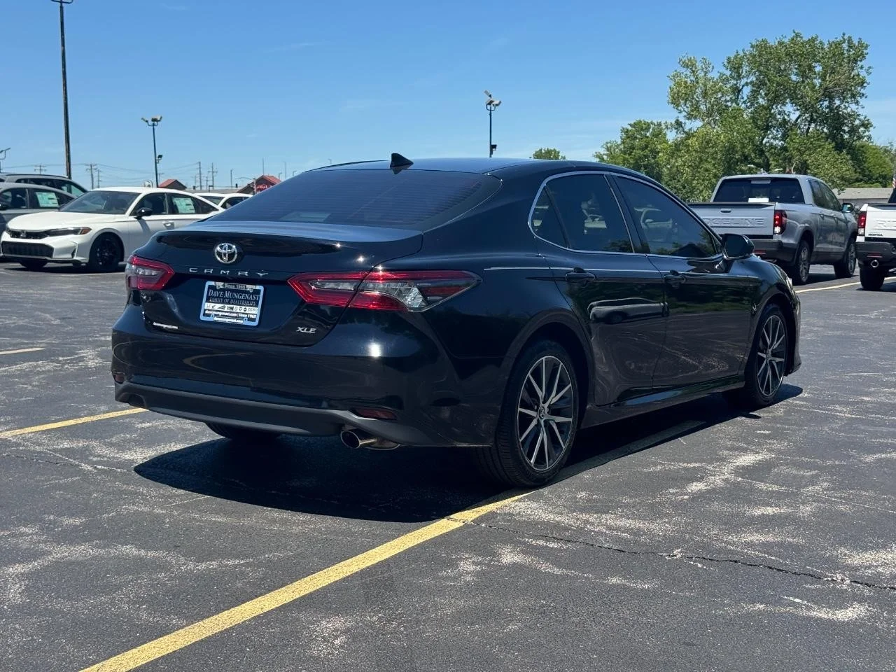 Used 2024 Midnight Black Metallic Toyota XLE image 4