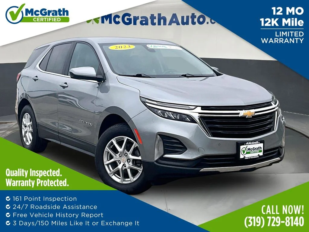 Certified Used 2023 Gray Chevrolet LT image 1