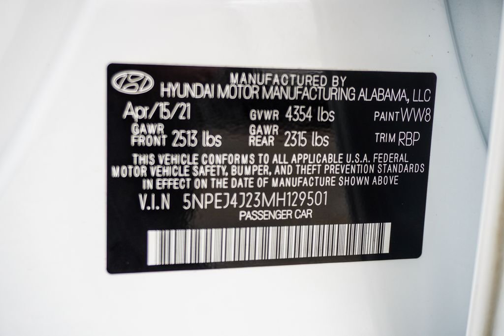 Used 2021 Gray Hyundai SEL Plus image 46