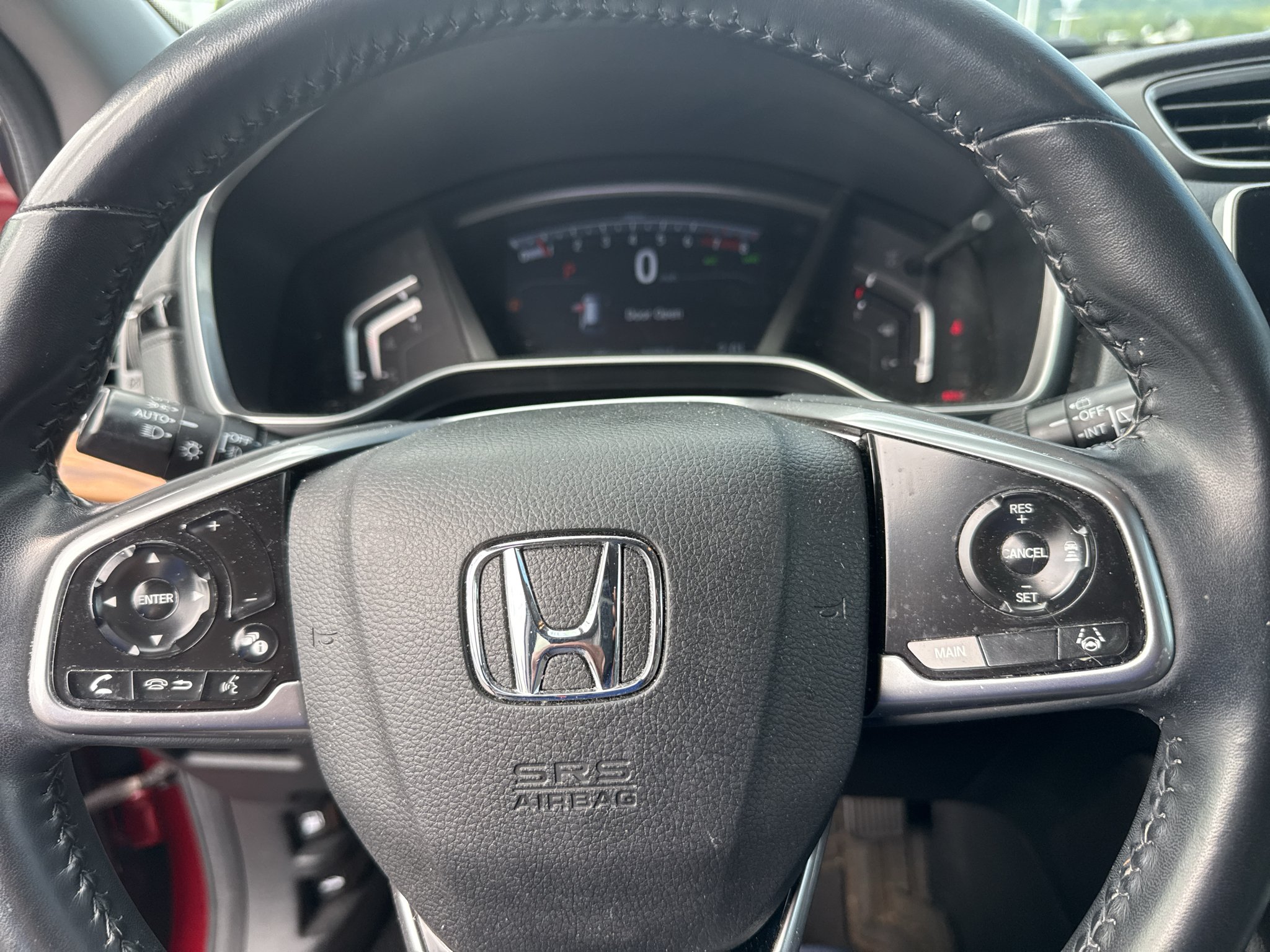 Used 2021 Radiant Red Metallic Honda EX-L image 1