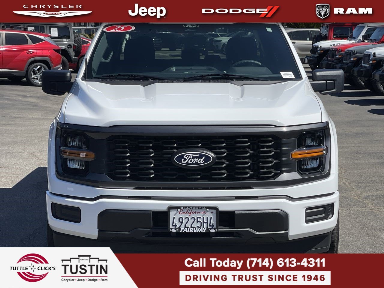 Used 2025 White Ford STX image 2