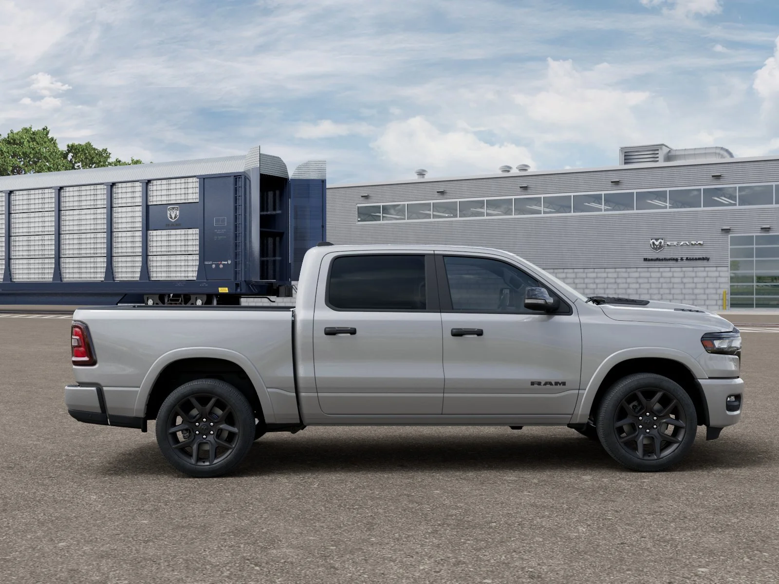 New 2026 Silver Zynith Exterior Paint RAM Laramie image 23