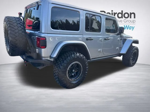 Used 2019 Billet Silver Metallic Clearcoat Jeep Unlimited Rubicon image 7