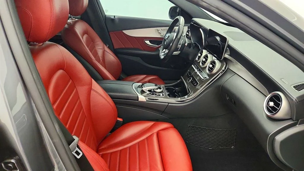 Used 2020 Selenite Grey Metallic Mercedes-Benz AMG® C 43 4MATIC Sedan w/ Perf. Exhaust, Pano Roof & Carbon Trim image 24