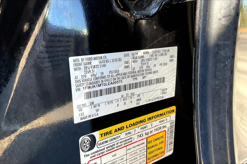 Used 2020 Black Ford Platinum image 21