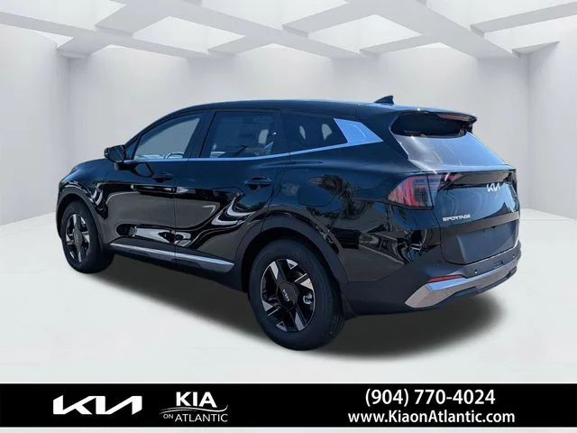 New 2026 Ebony Black Kia LX image 5