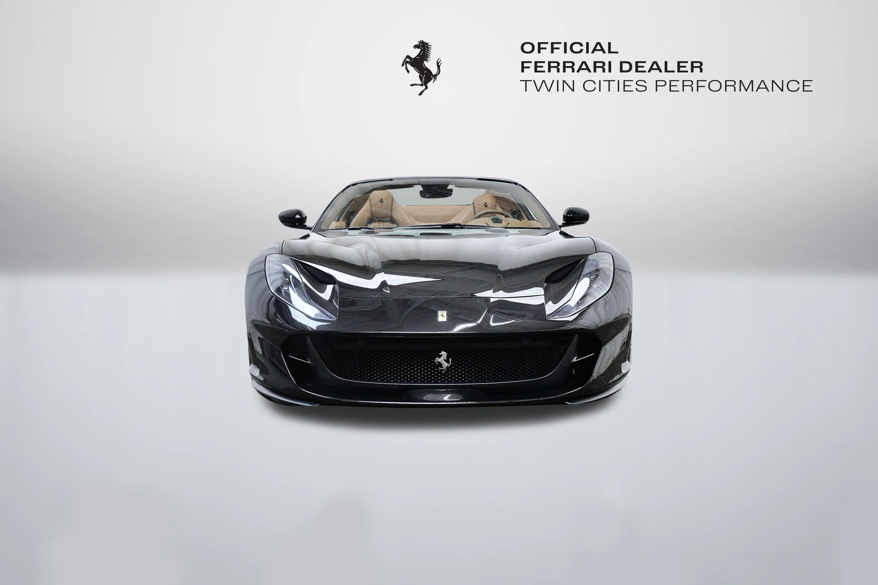Certified Used 2022 Nero Daytona Metallic Ferrari Base image 11