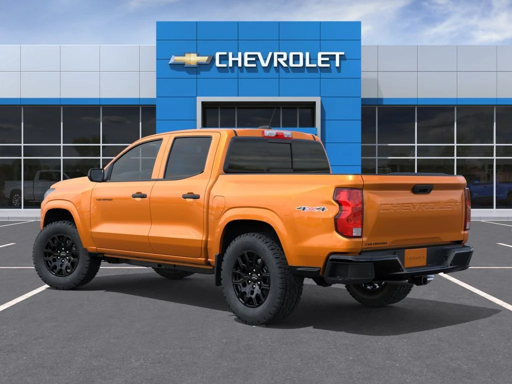 New 2026 Orange Chevrolet Work Truck image 3