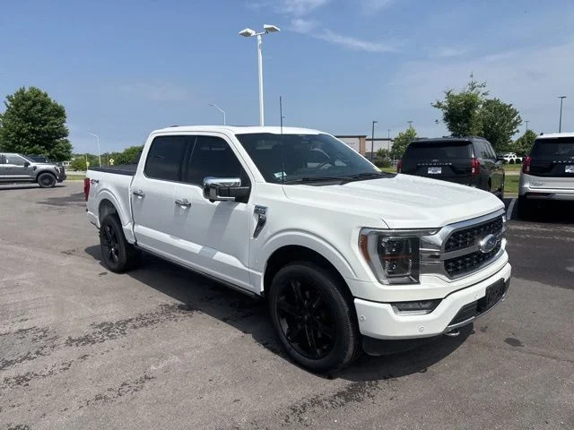 Used 2022 White Ford Platinum image 1
