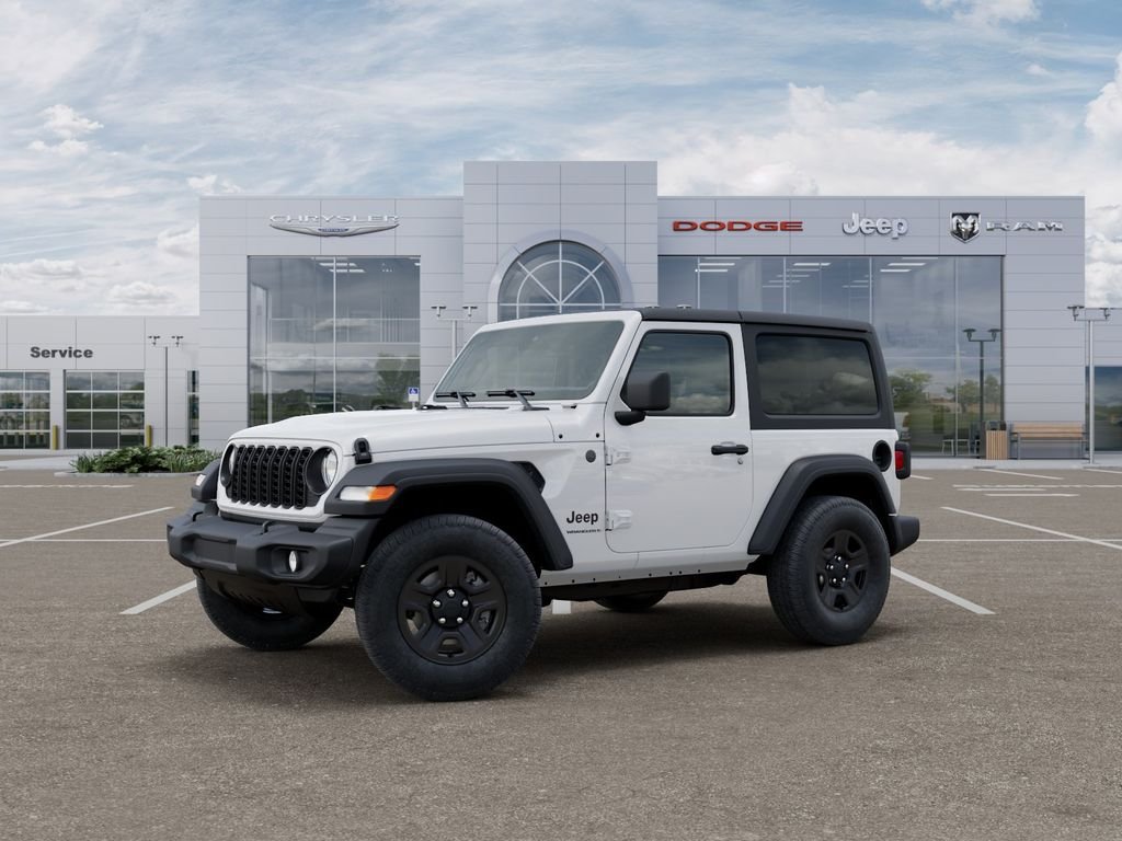 New 2026 Bright White Clearcoat Jeep Sport image 2