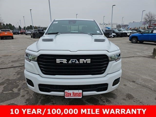 New 2026 Bright White Clearcoat Ram Laramie image 8