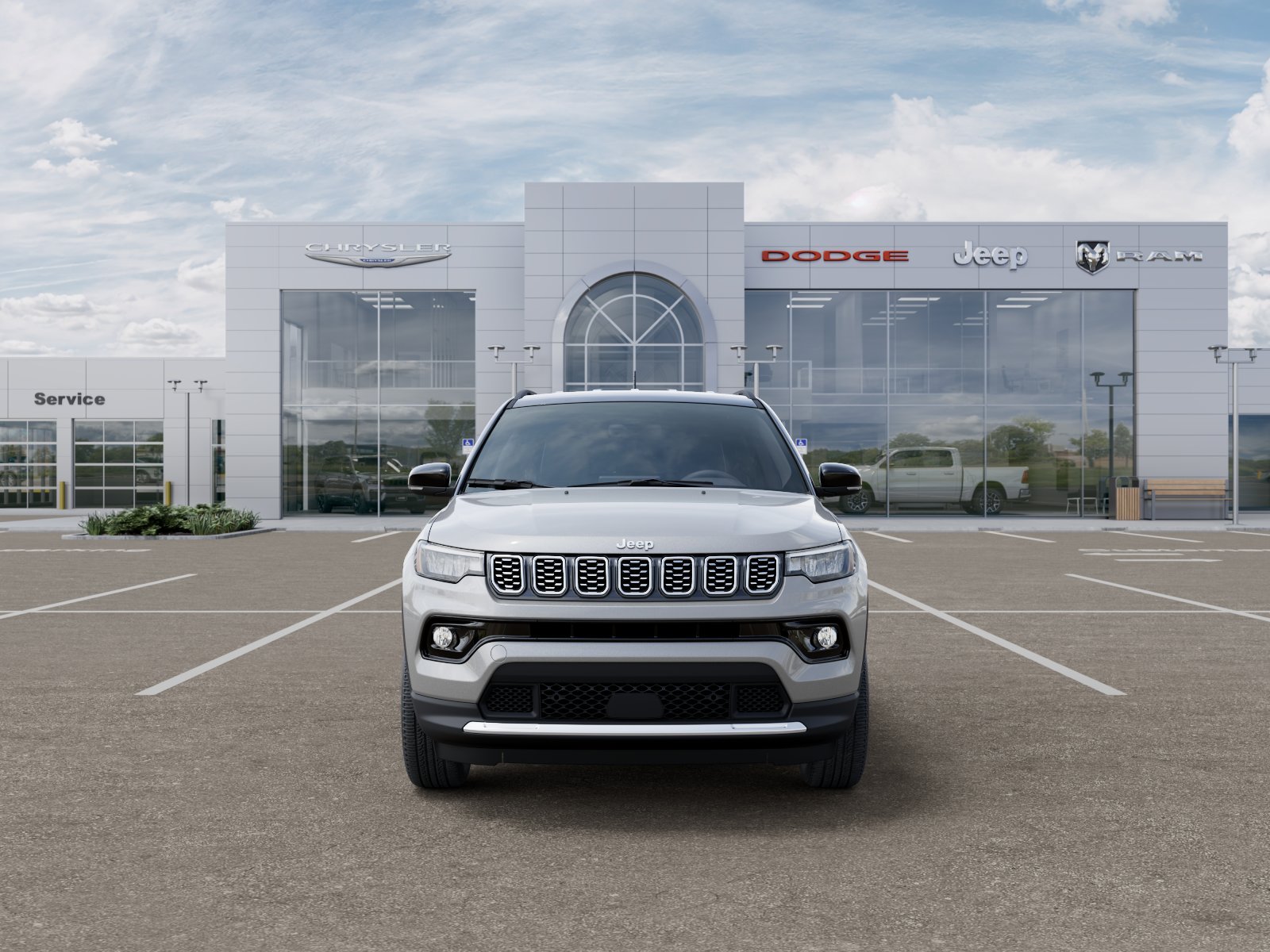 New 2026 Silver Zynith Metallic Clearcoat Jeep Limited image 6