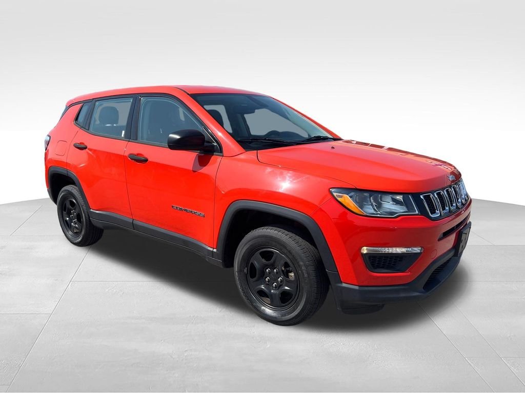 Used 2018 Orange Jeep Sport image 7