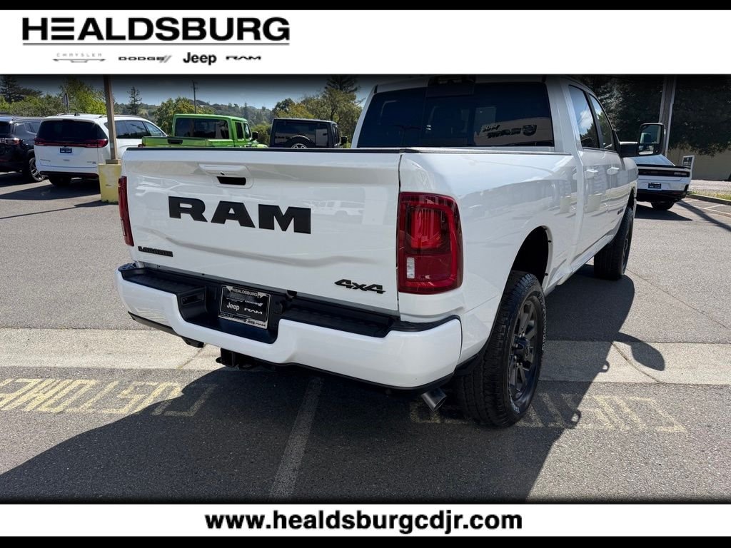 New 2026 Bright White Clear-Coat Exterior Paint RAM Laramie image 5