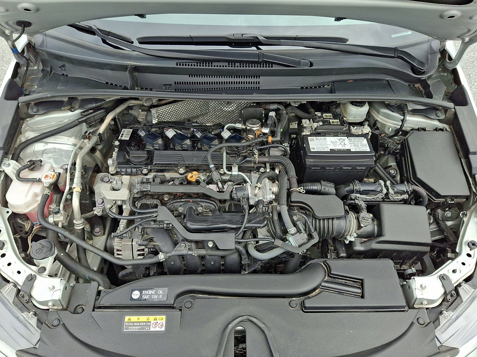 Used 2023 Classic Silver Metallic Toyota LE image 27