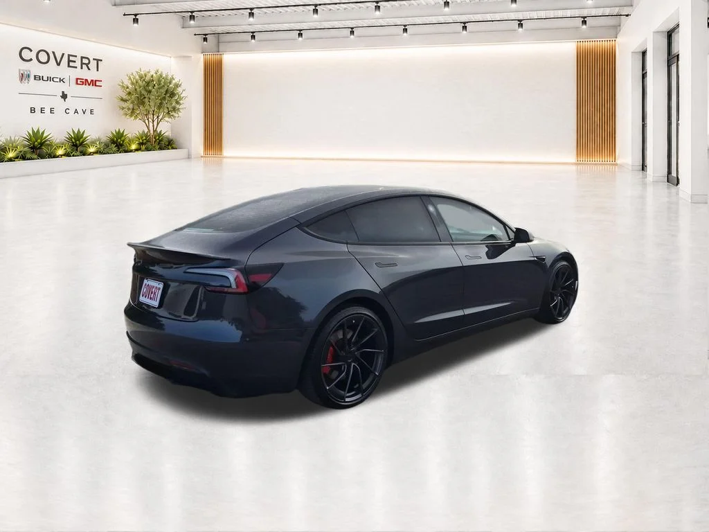 Used 2025 Gray Tesla Performance image 11