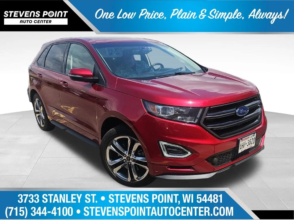 Used 2018 Ruby Red Metallic Tinted Clearcoat Ford Sport image 1