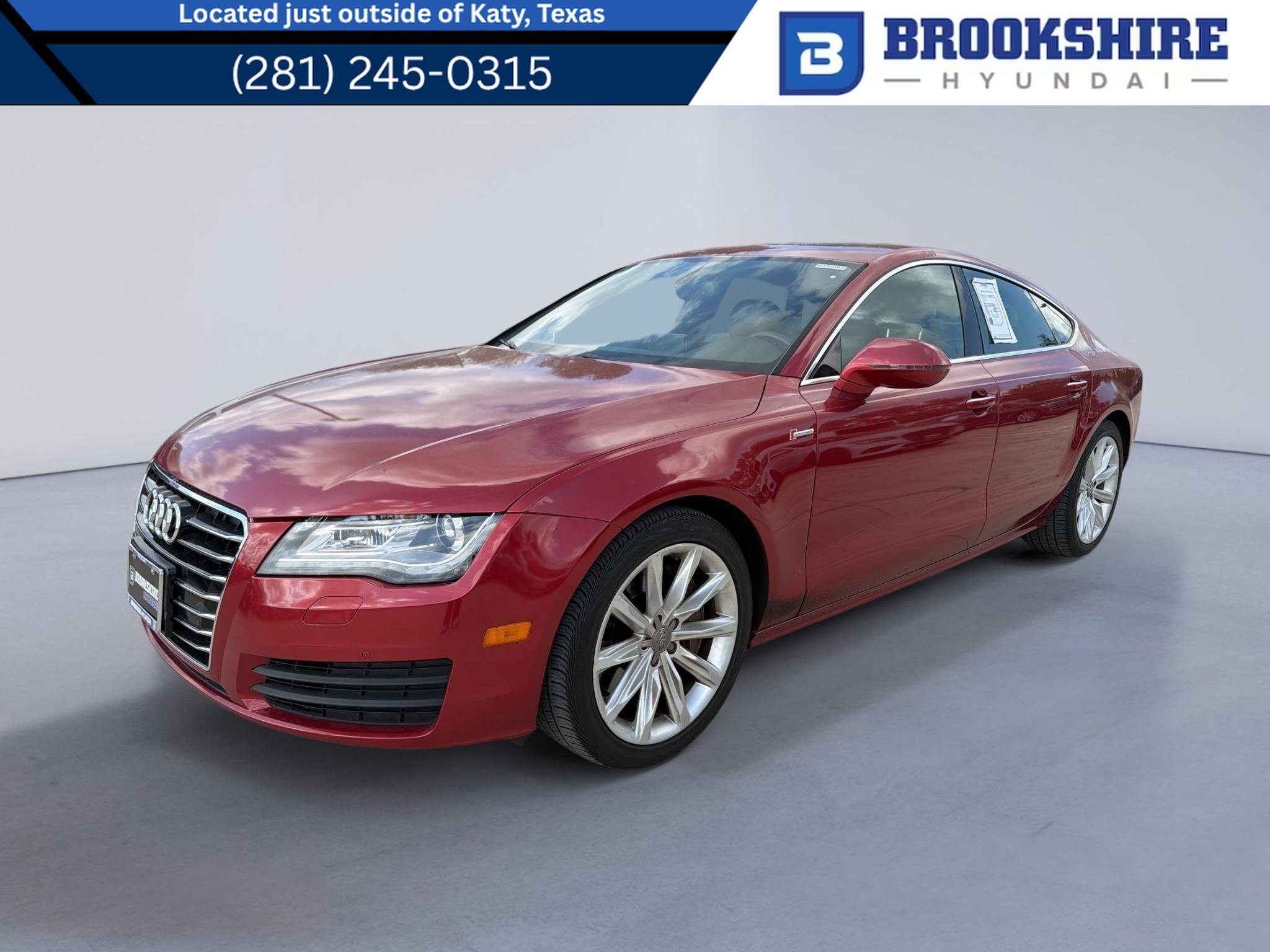 Used 2013 Garnet Red Pearl Effect Audi 3.0 Premium Plus image 1