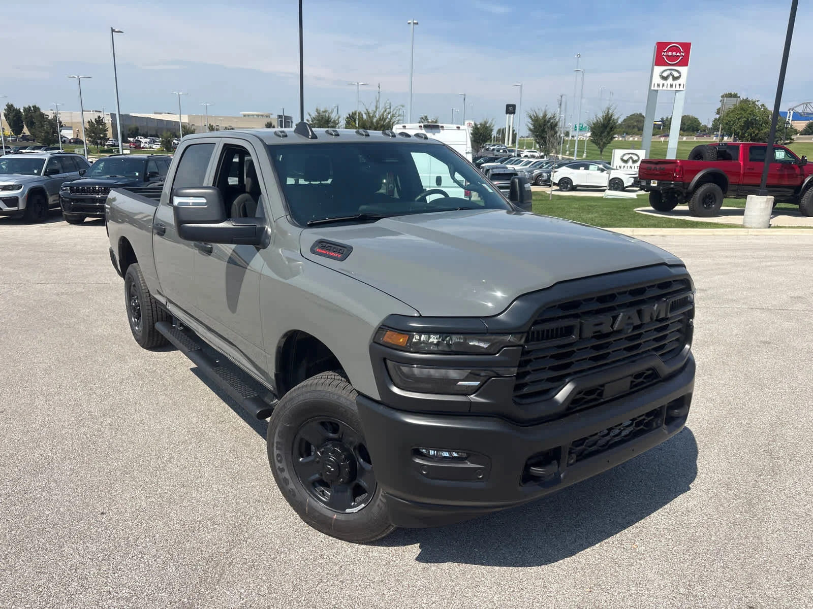 New 2026 Ceramic Gray Clearcoat Ram Tradesman image 3