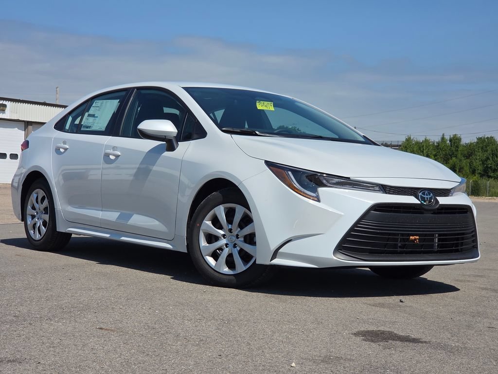 New 2026 Wind Chill Pearl Toyota LE image 1
