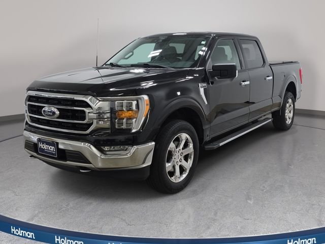 Used 2021 Black Ford XLT image 1