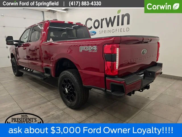 New 2026 Ruby Red Metallic Tinted Clearcoat Ford F-350® Lariat® image 4