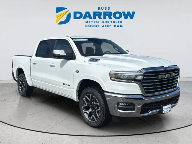 New 2026 Bright White Clear-Coat Exterior Paint RAM Laramie image 7