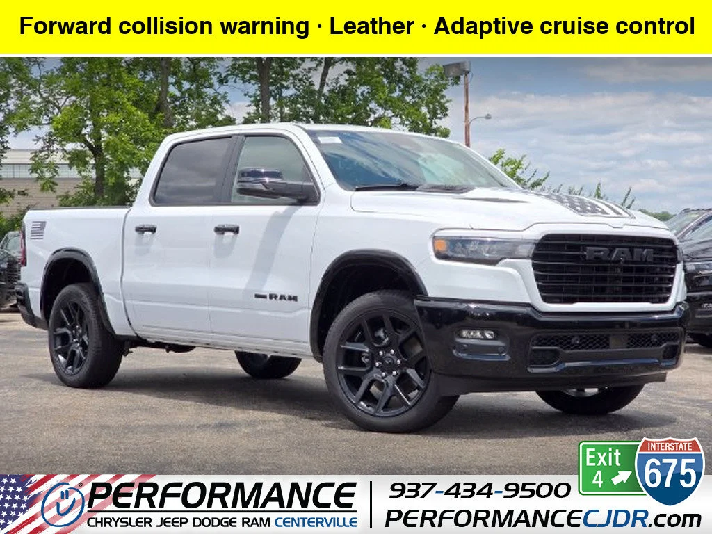 New 2026 Bright White Clearcoat Ram Laramie image 1