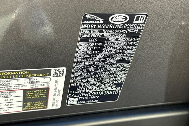 New 2026 Gray Land Rover SE image 27