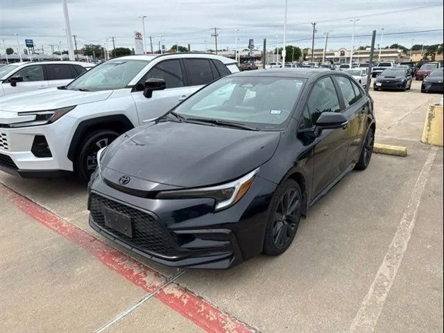 Used 2023 Black Toyota SE image 2