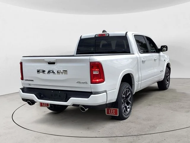 New 2026 White Ram LARAMIE CREW CAB 4X4 5