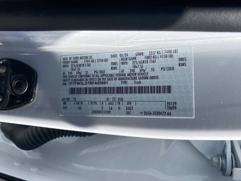 Certified Used 2024 Oxford White Ford XLT image 21