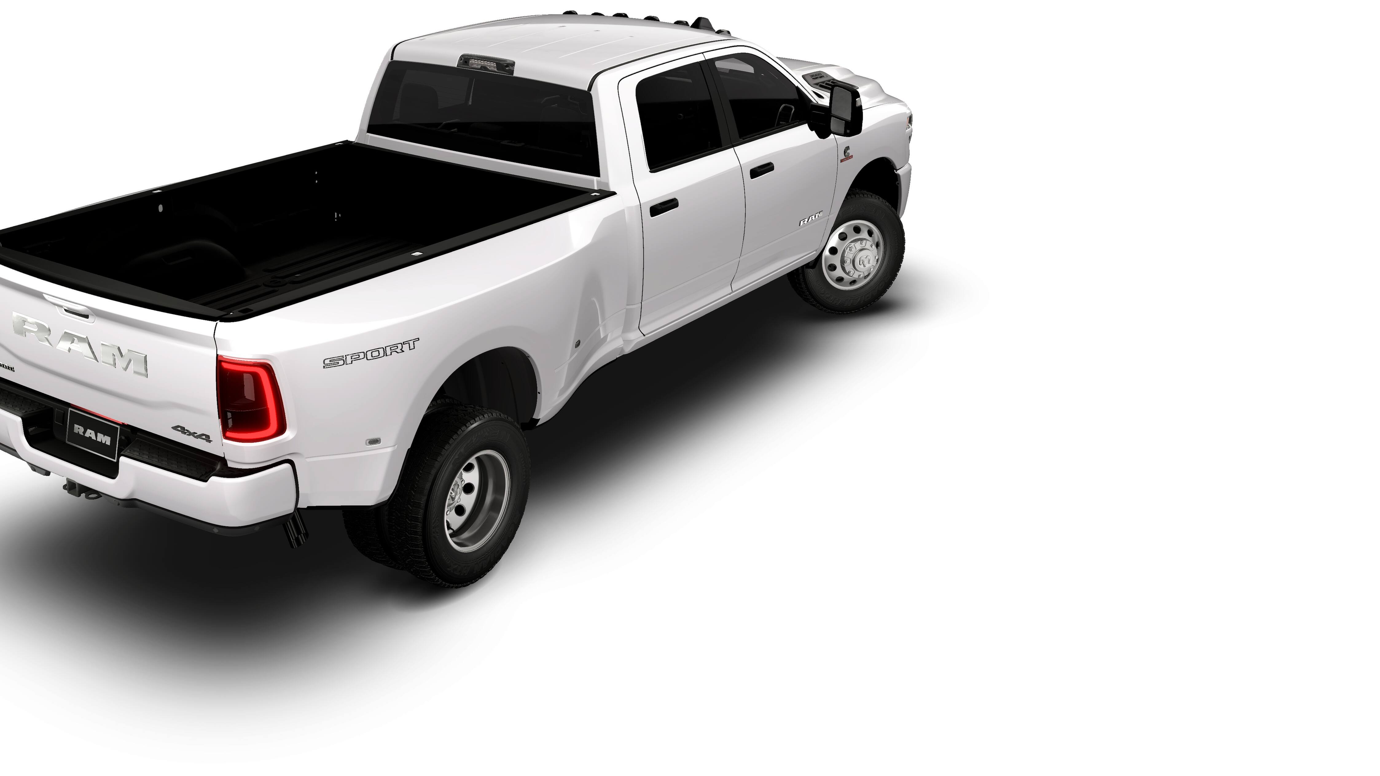 New 2026 Bright White Clear-Coat Exterior Paint RAM BIG HORN image 28