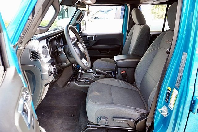 Used 2024 Blue Jeep Sahara 4xe image 15