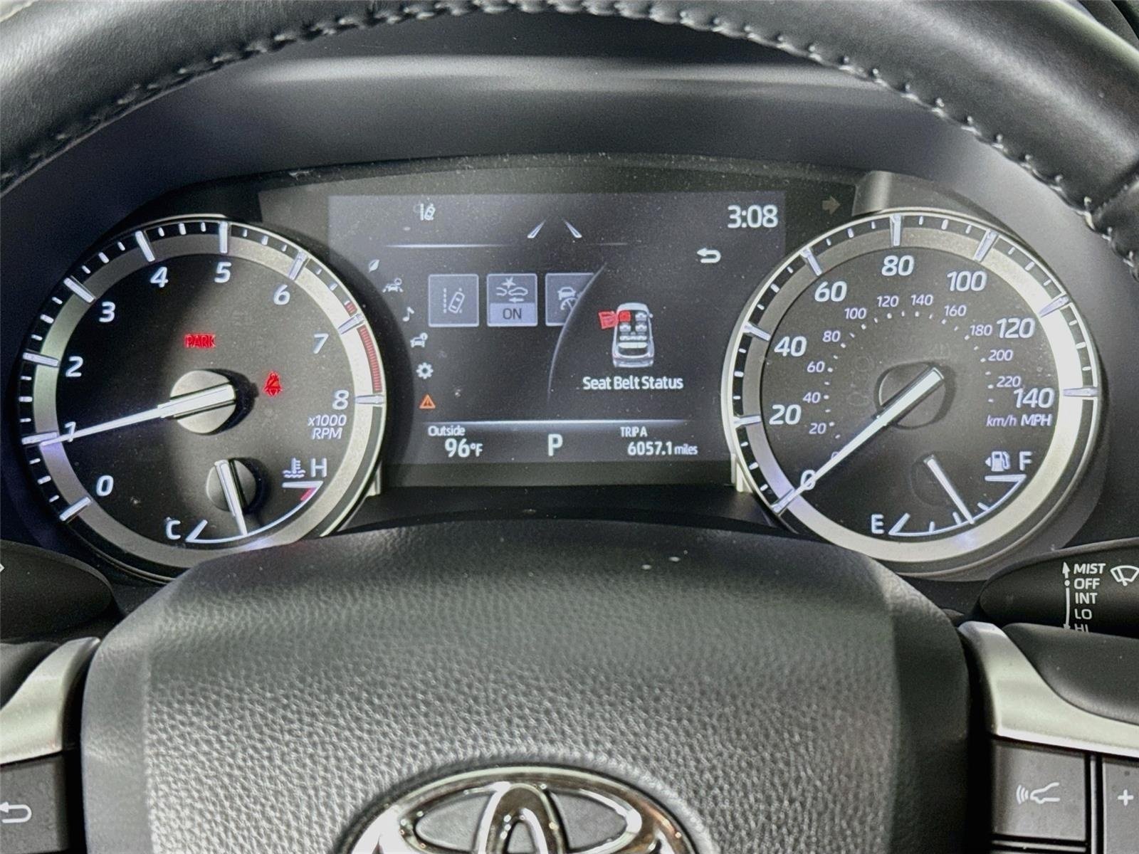Used 2022 Midnight Black Metallic Toyota XLE image 13