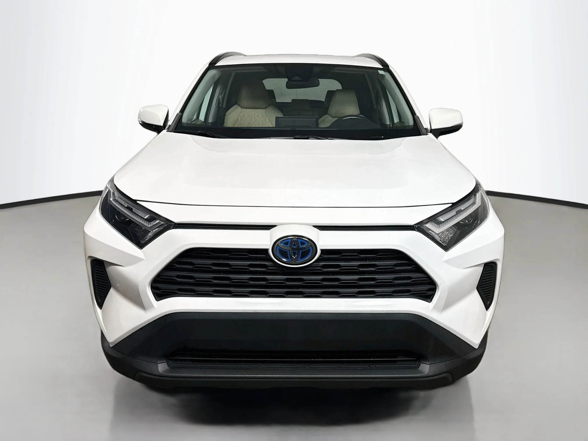 Certified Used 2023 Ice Cap Toyota Hybrid XLE image 2