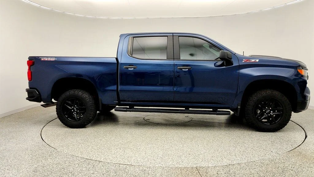 Used 2023 Northsky Blue Metallic Chevrolet 4WD Crew Cab 147