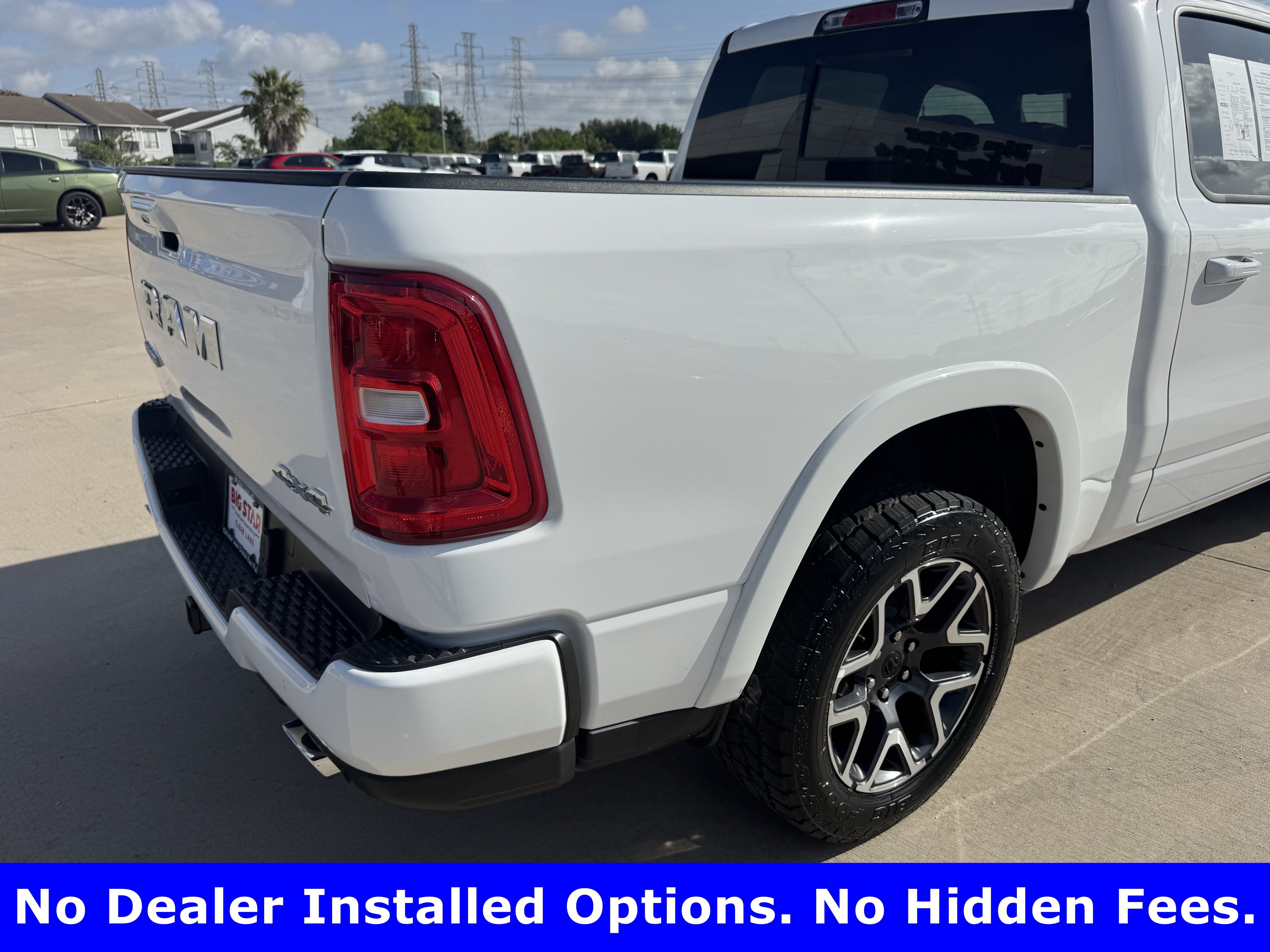 Used 2025 Bright White Clearcoat Ram Laramie image 7