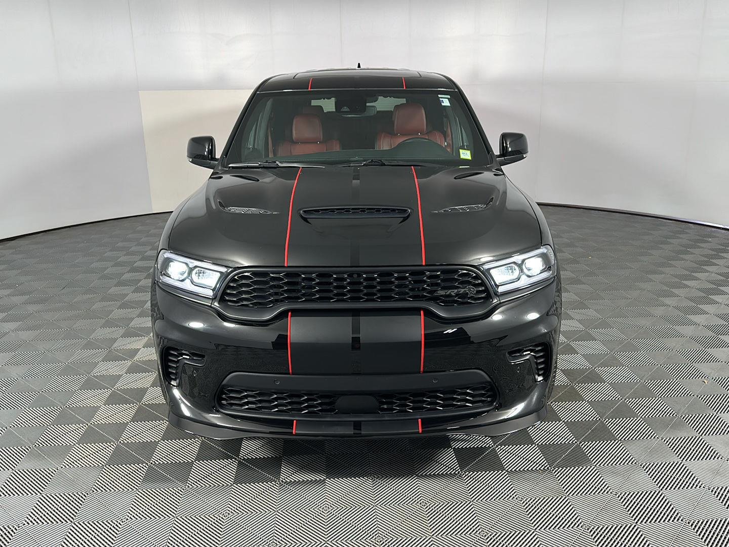 Used 2021 DB Black Clearcoat Dodge SRT Hellcat image 2