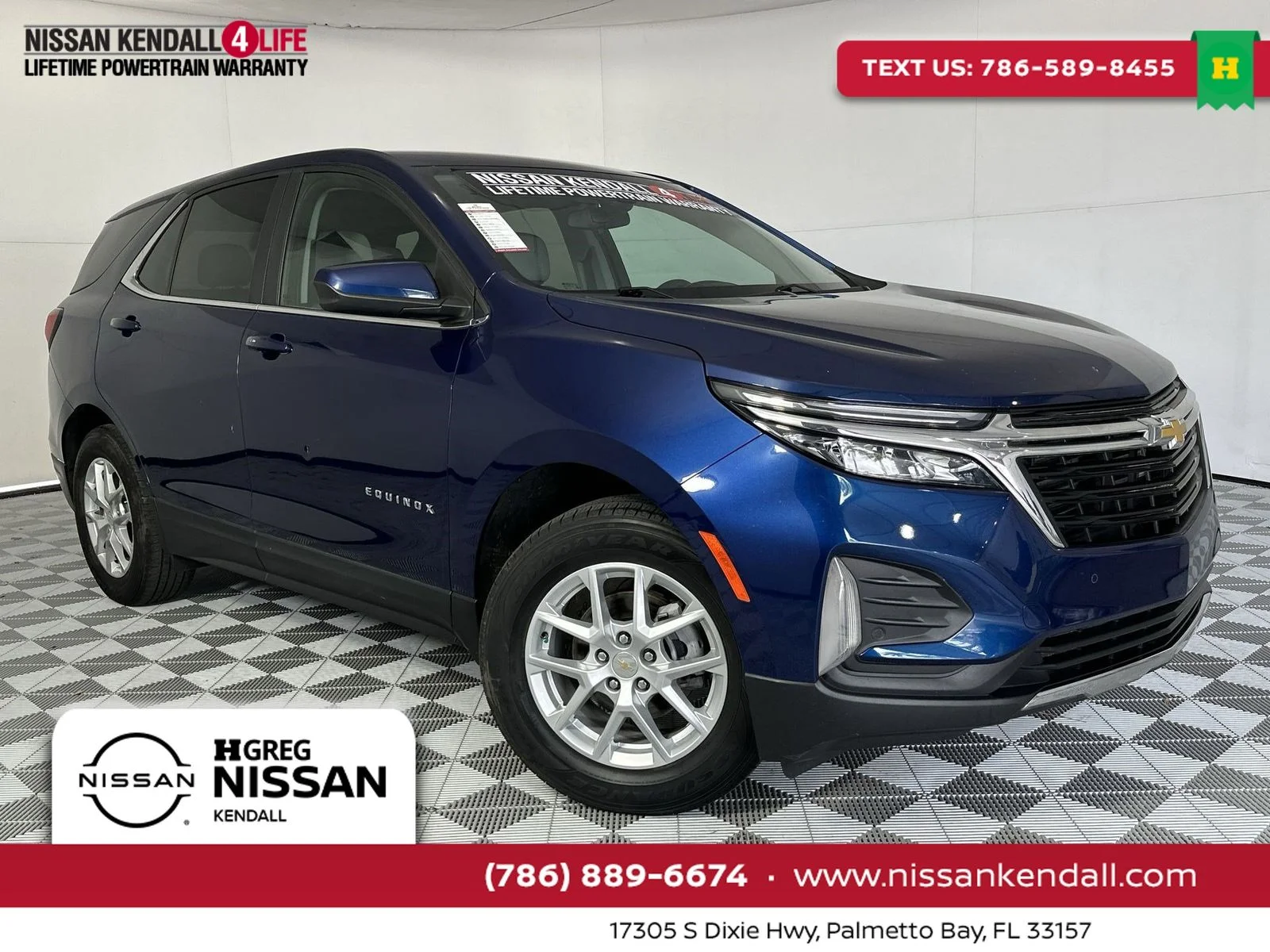 Used 2023 Blue Chevrolet LT image 1