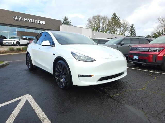 Used 2021 Tesla Model Y Performance with VIN 5YJYGDEF5MF274319 for sale in Gladstone, OR