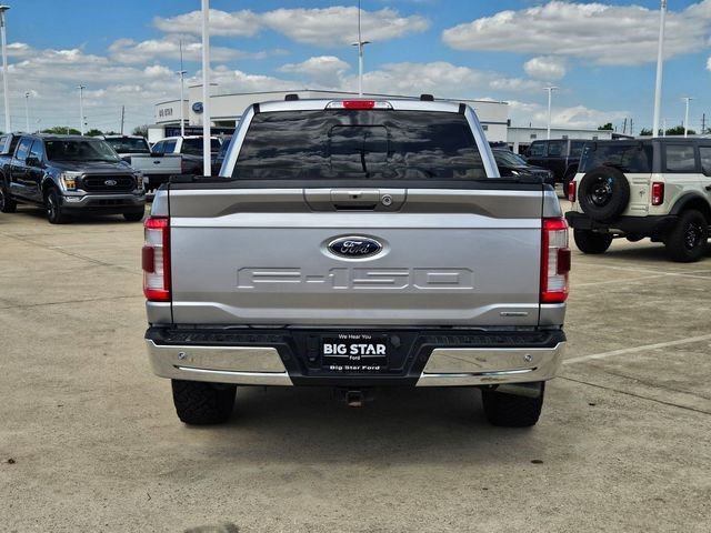 Used 2022 Iconic Silver Metallic Ford Lariat image 4