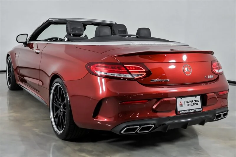 Used 2018 HYACINTH RED Mercedes-Benz AMG® C 63 S image 6