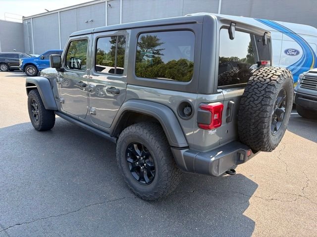 Used 2020 Gray Jeep Unlimited Sport image 5