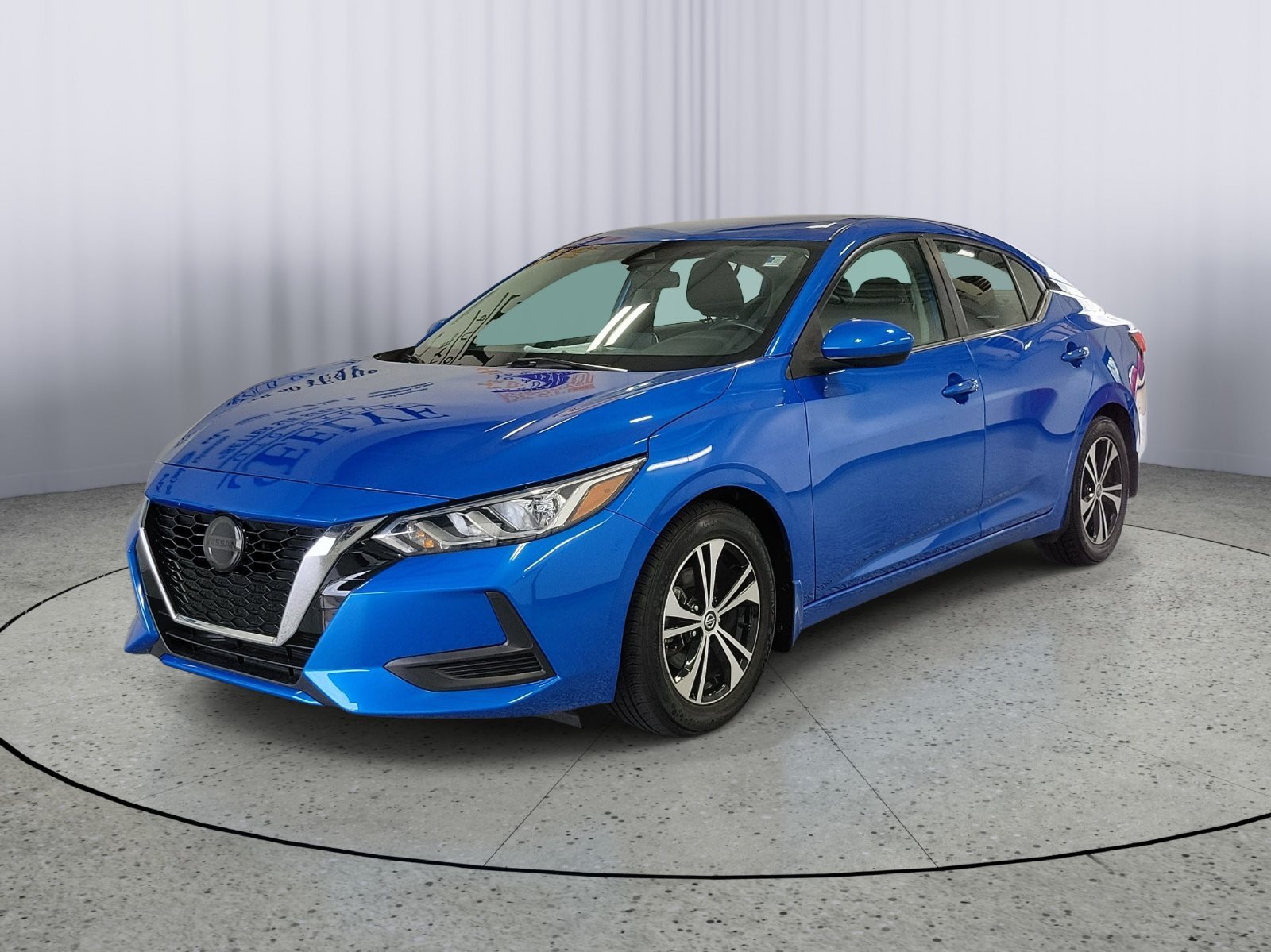 Used 2022 Blue Nissan SV image 4