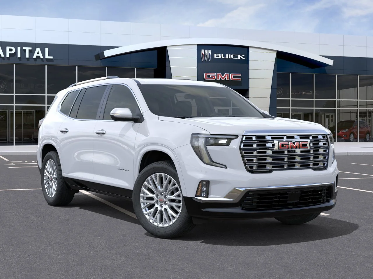 New 2026 Glacier White Tricoat GMC Denali AWD image 7