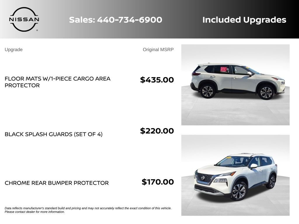 Certified Used 2023 Pearl White Nissan SV image 8