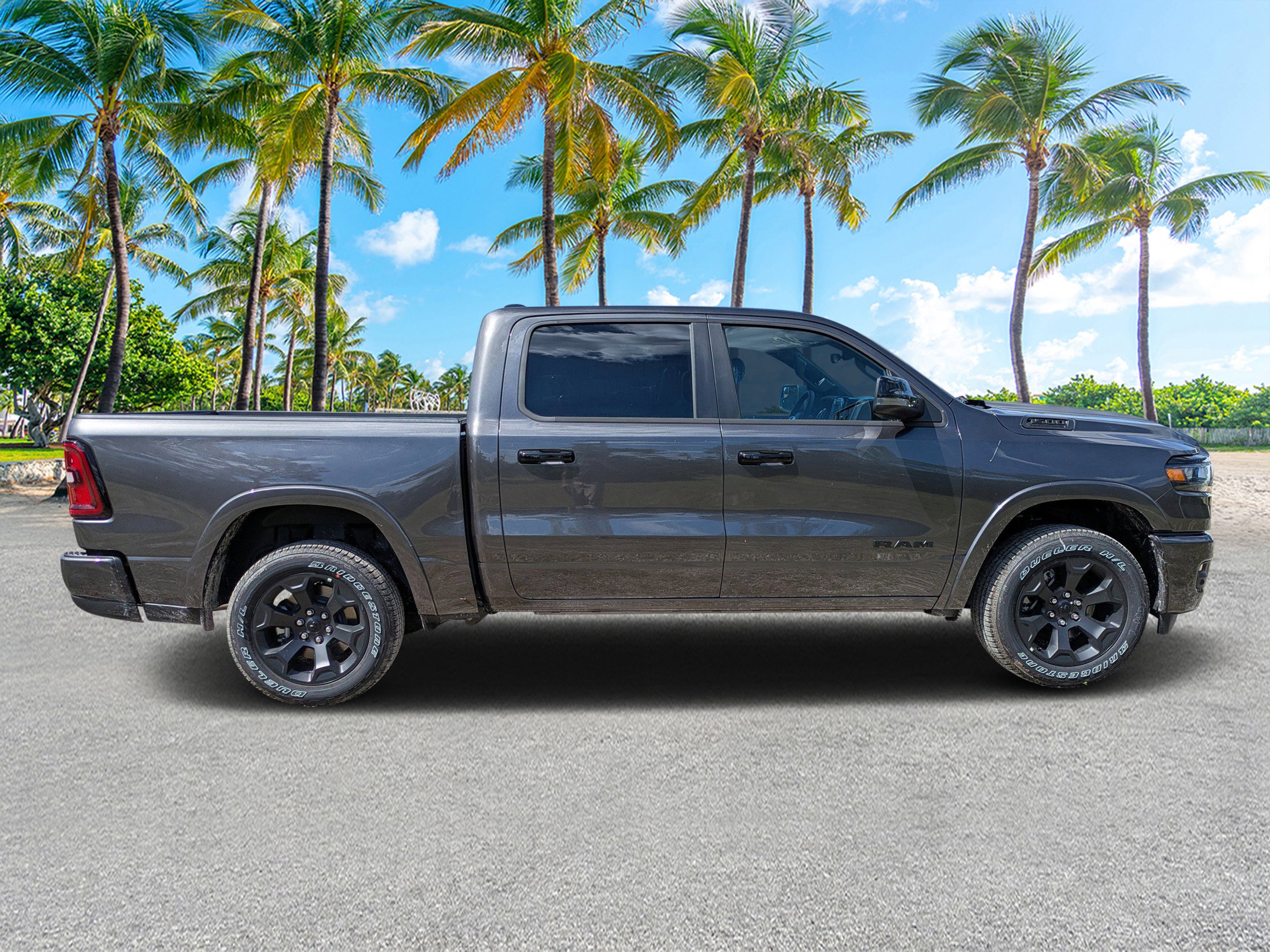 New 2026 Granite Crystal Metallic Clear-Coat Exterior Paint RAM Big Horn image 2